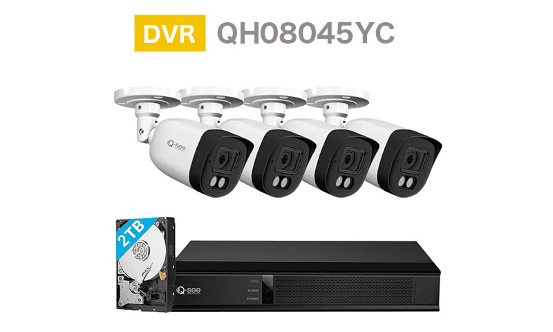 Q-see DVR セキュリティシステム
